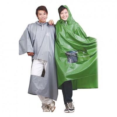 RANDO-Áo mưa Poncho cổ rùa 0.17 kiếng APPS-10